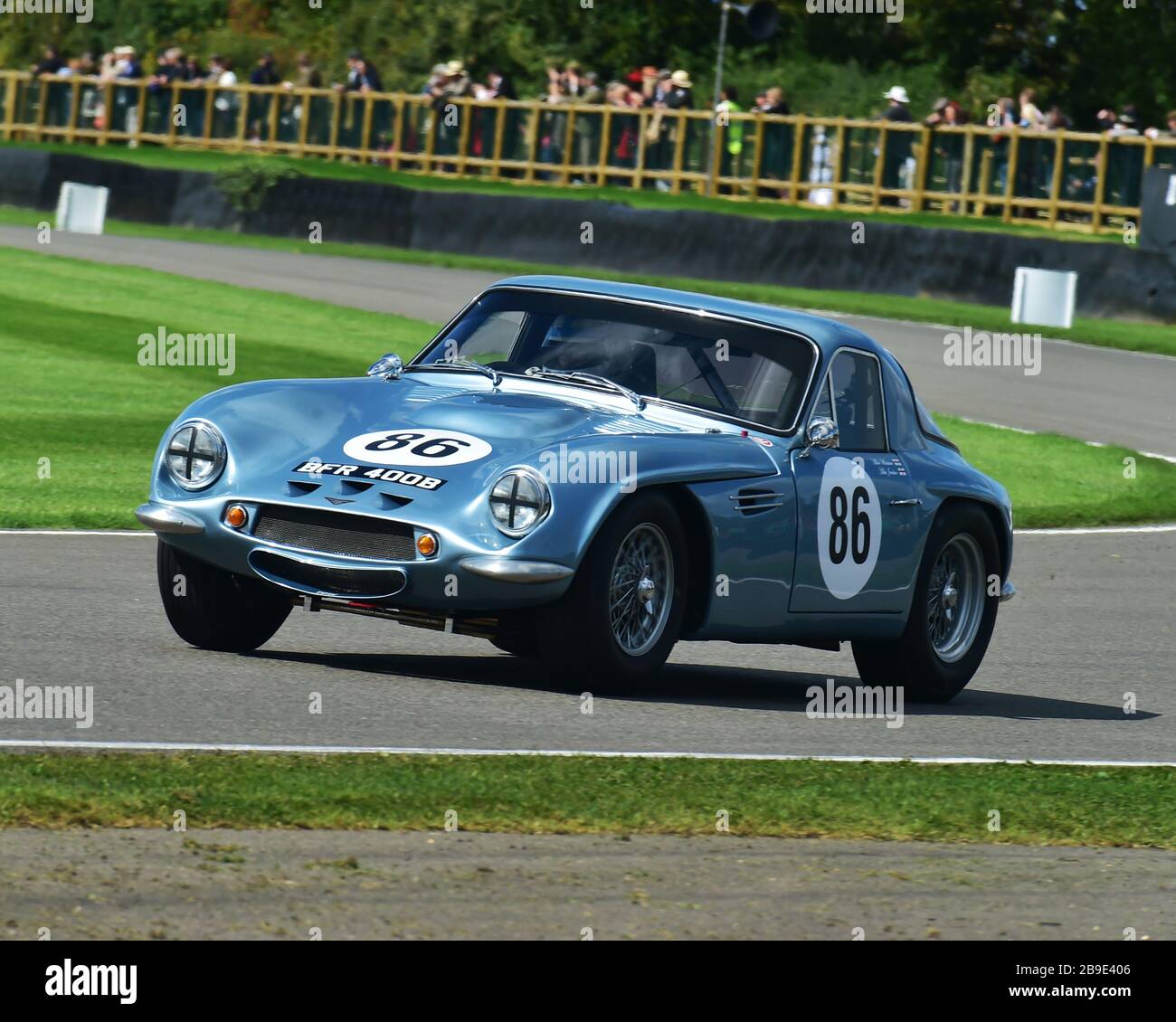 Mike Jordan, Mike Whitaker, TVR Griffith 400, RAC TT Celebration, vetture Cockpit GT chiuse, Goodwood Revival 2017, settembre 2017, automobili, automobili, c Foto Stock