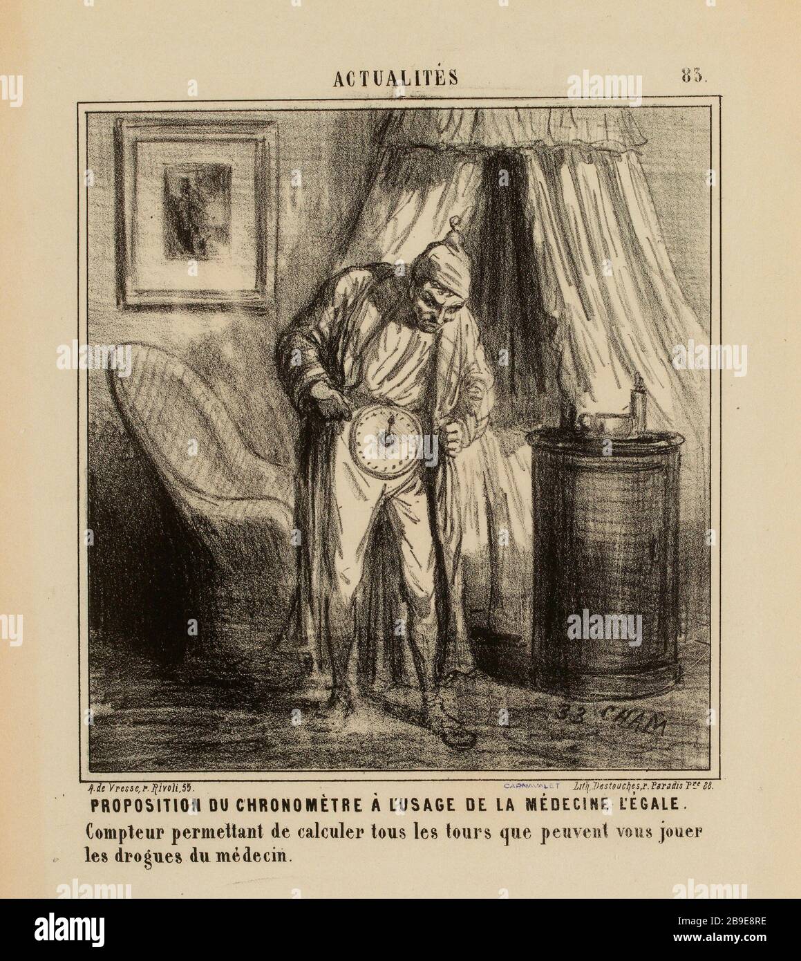 Proposta di cronometro ad uso forense (titolo registrato) |. Notizie (sotto tutti). Foto Stock
