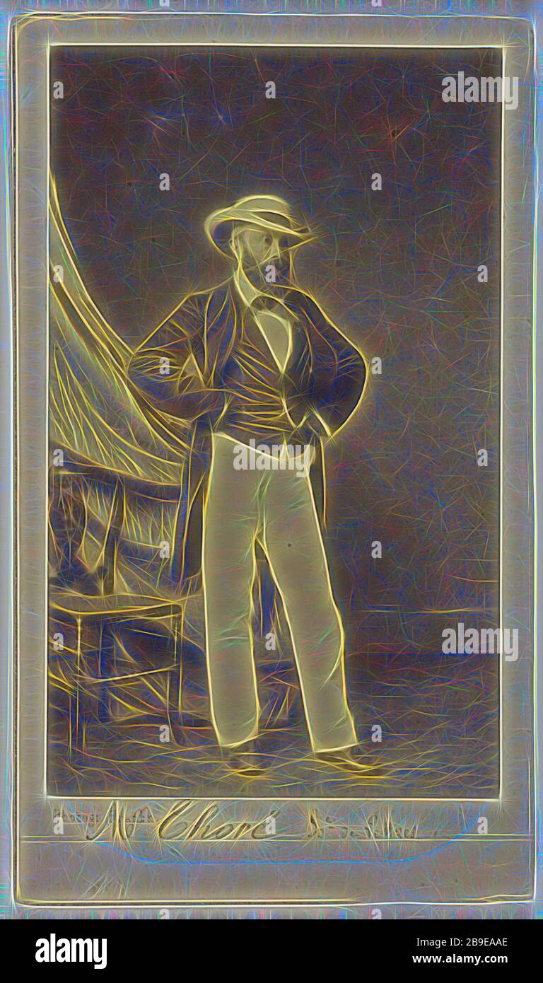 Thore, se de Lettres, Franck (François-Marie-Louis-Alexandre Gobinet de Villecholles) (francese, 1816 - 1906), 1865 - 1875, stampa d'argento albume, Reimagined by Gibon, disegno di calore allegro di luminosità e raggi di luce radianza. Arte classica reinventata con un tocco moderno. La fotografia ispirata al futurismo, che abbraccia l'energia dinamica della tecnologia moderna, del movimento, della velocità e rivoluziona la cultura. Foto Stock