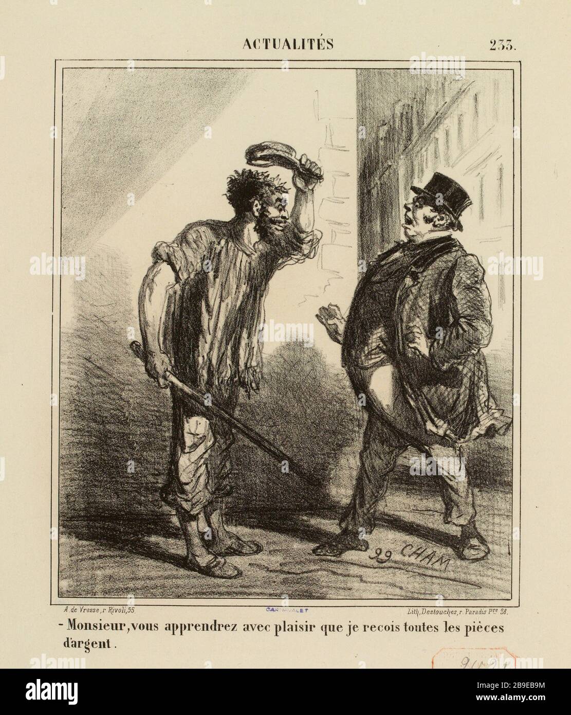 Signore, imparerete con piacere che ottengo tutte le parti / argento (titolo registrato) |. Notizie (sotto tutti). Foto Stock