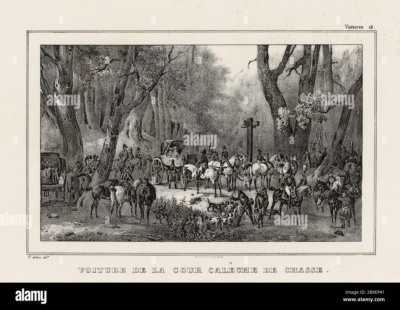 Auto del cantiere di caccia / Auto 13. (Come indicato) | Panidochème 2. (sotto tutti) Foto Stock