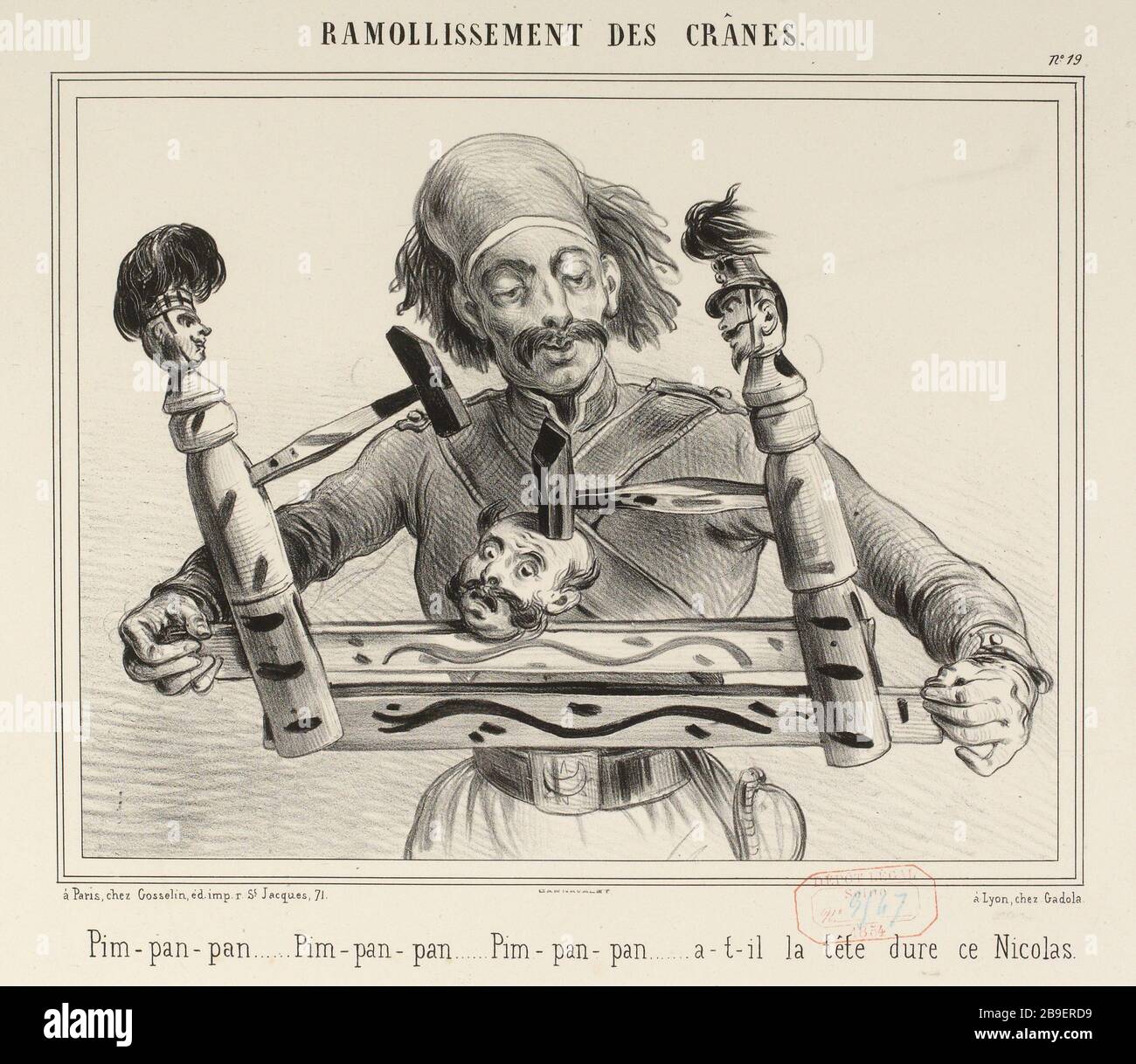 Teschi ammorbidenti. 19 (lettera di sicurezza) |. La guerra di Crimea (nel suo complesso) Foto Stock