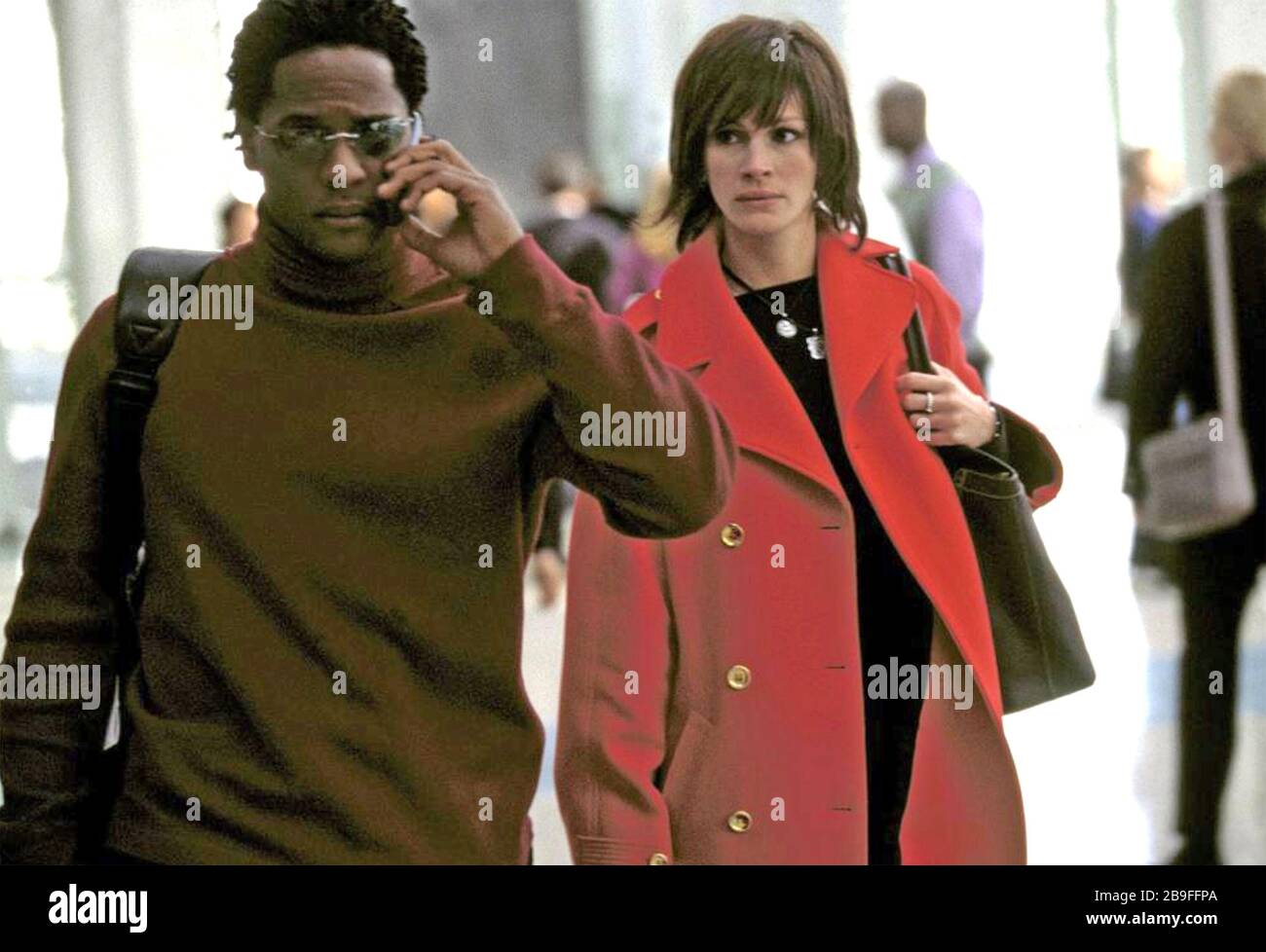 FULL FRONTALE 2002 Miramax film con Blair Underwood a sinistra e Julia Roberts, Foto Stock
