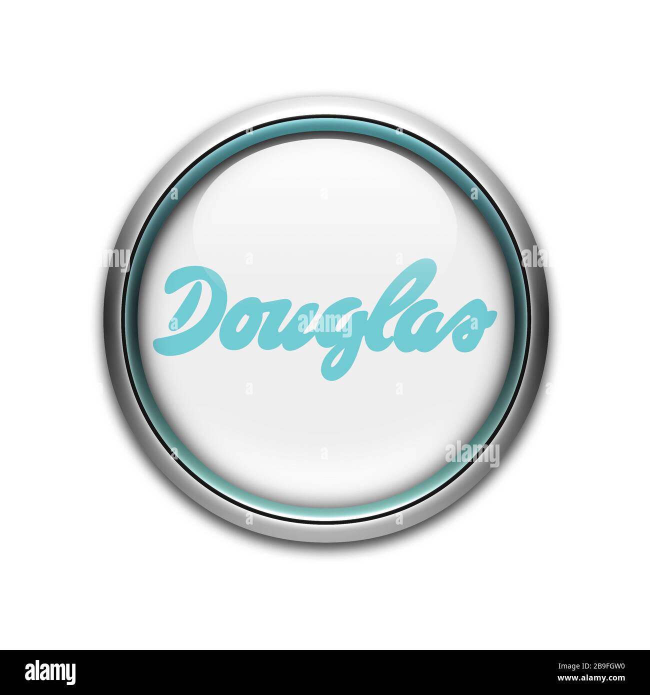 Logo Douglas Foto Stock