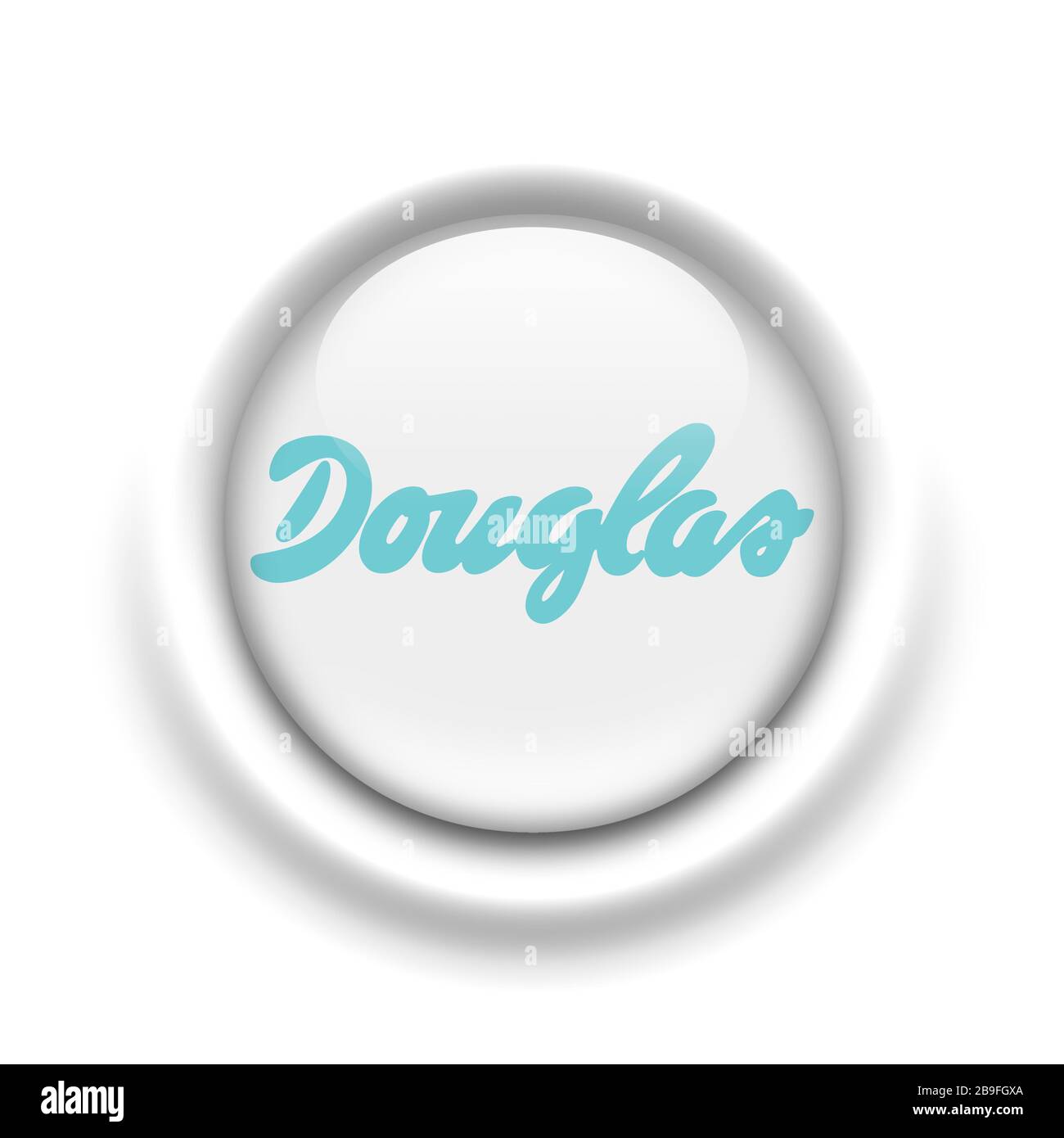 Logo Douglas Foto Stock