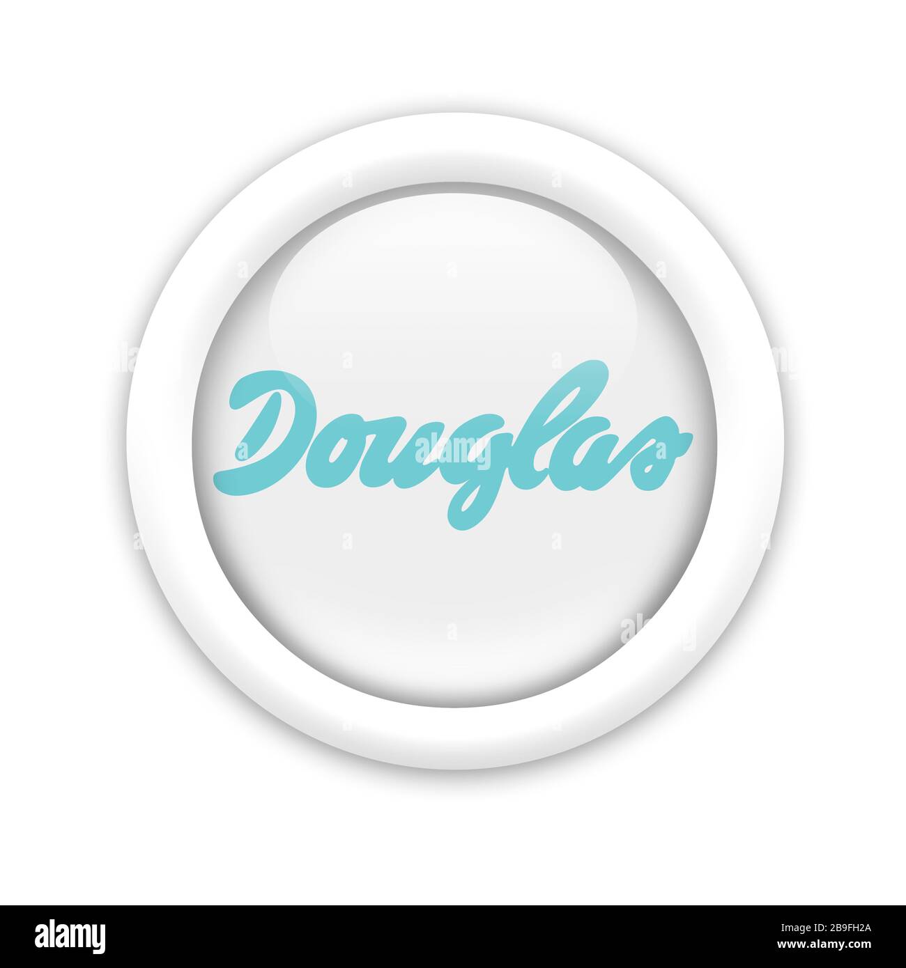 Logo Douglas Foto Stock