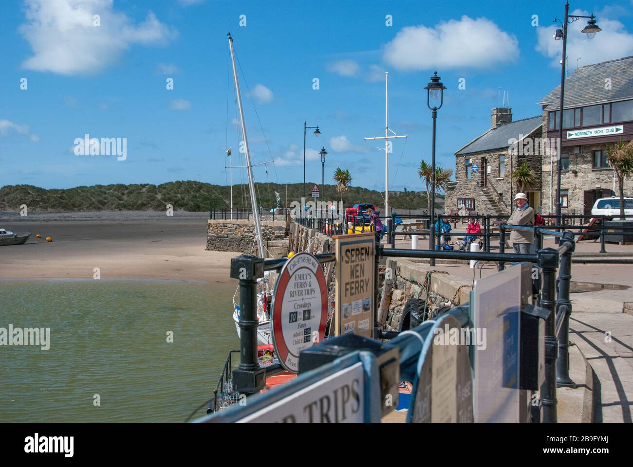 Barmouth, Galles, Regno Unito Foto Stock