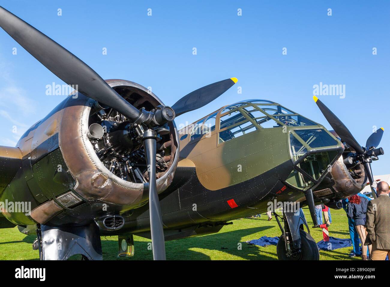 1943 Bristol Blenheim Mk1, Goodwood Revival 2018, West Sussex UK Foto Stock