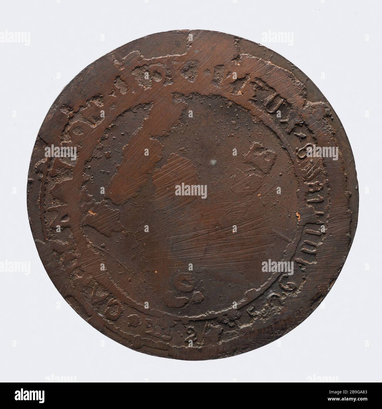 Gloria alla Guardia Nazionale di Dreux, 23, 24, 25, 26 giugno 1849 Anonyme. "Gloire à la garde nationale de Dreux, 23, 24, 25, 26 juin 1849". 1849. Parigi, musée Carnavalet. Foto Stock