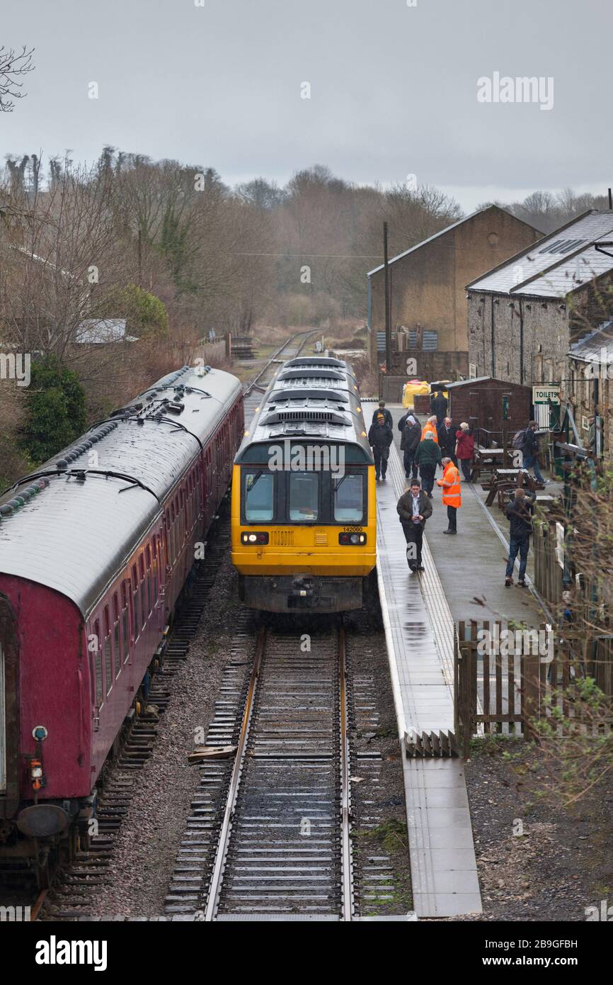 Ex ferrovia del wensleydale immagini e fotografie stock ad alta ...