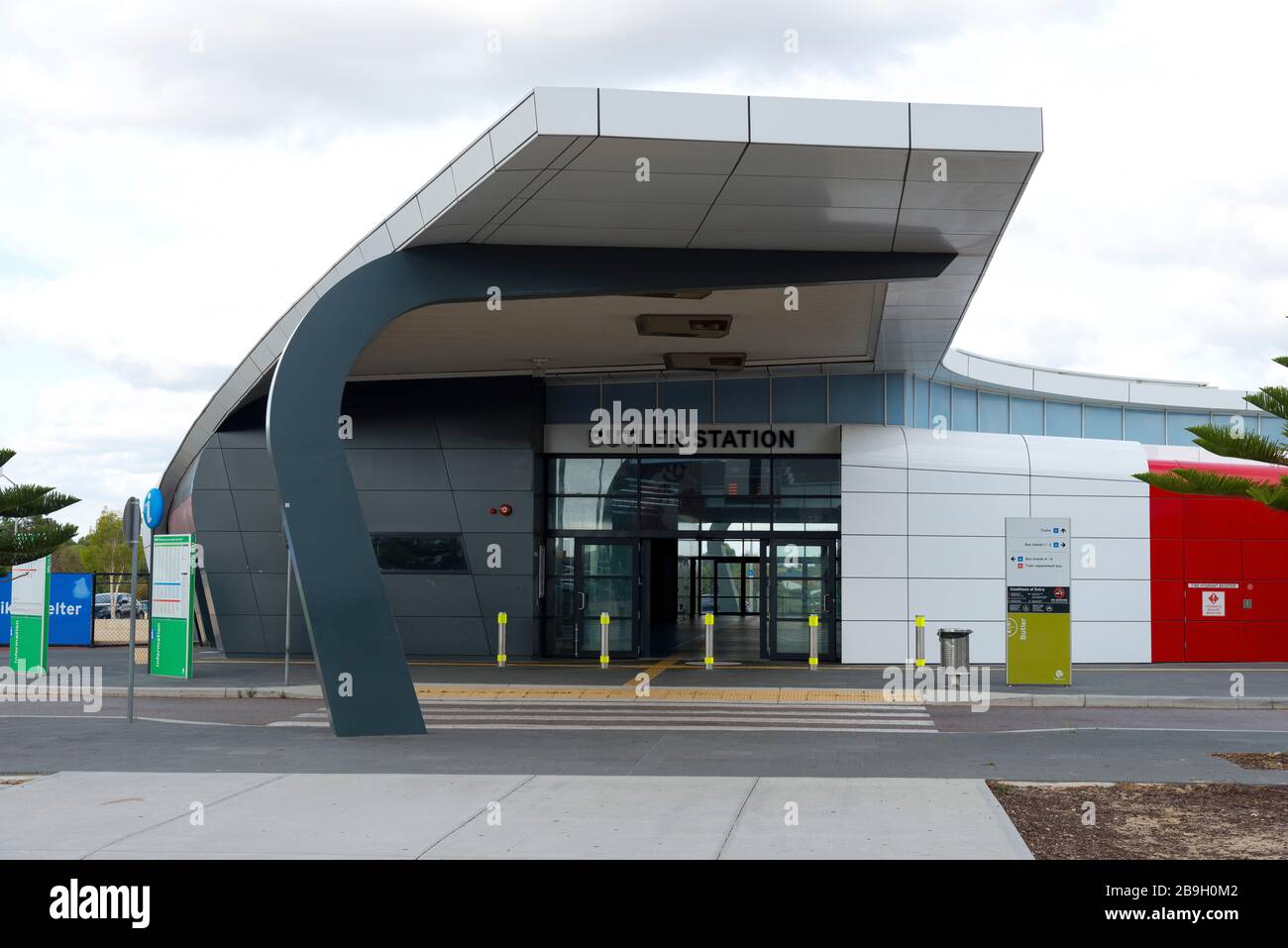 Butler Station Transperth Railways Perth Western Australia Foto Stock