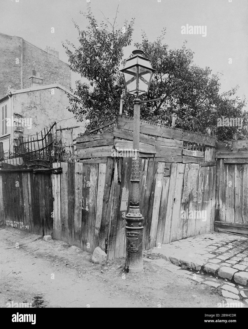 46 RUE OF CHINA 46, rue de la Chine. Parigi (XXème arr.). Union Photographique Française, août 1898. Parigi, musée Carnavalet. Foto Stock