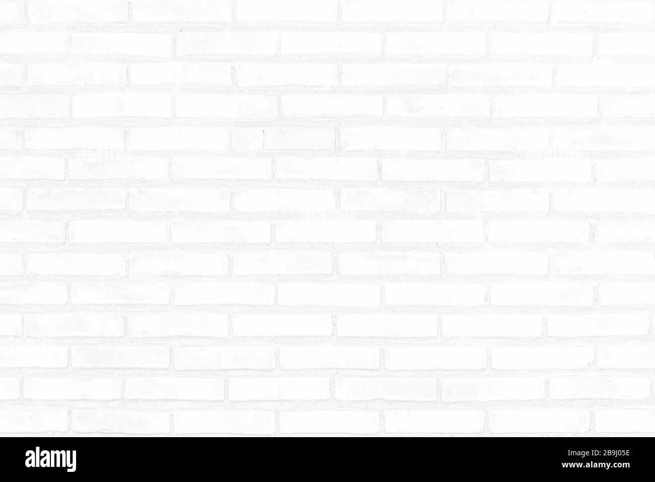 Abstract weathered texture colorate vecchio stucco grigio chiaro. In mattoni bianchi sullo sfondo di parete nella sala rurale. Foto Stock