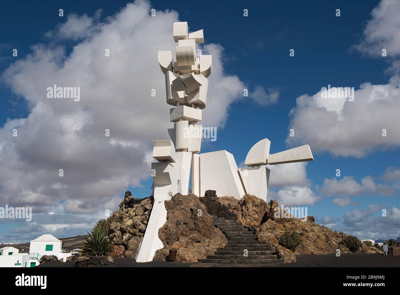 Spagna, Lanzarote, El Monumento al Campesino, Denkmal für die Bauern, Monumento a la Fecundidad, San Bartolomé, Cesar Manrique, Foto Stock