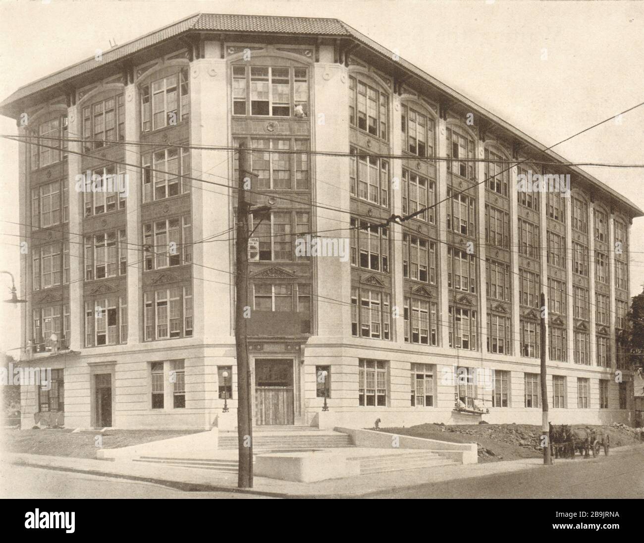 Mint Products Co., Port Chester, New York. Lockwood, Greene & Co., Architetti (1921) Foto Stock