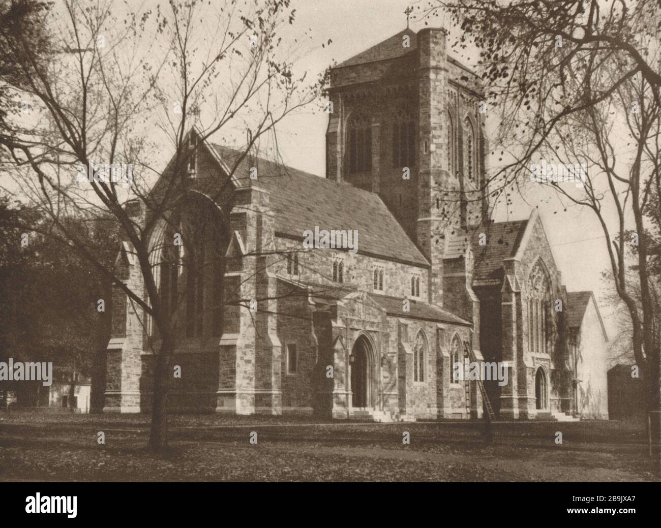 Chiesa di San Michele, Litchfield, Connecticut. Rossiter & Muller, Architetti (1922) Foto Stock