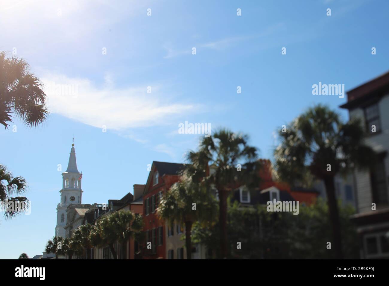 Centro storico di Charleston, Carolina del Sud Foto Stock