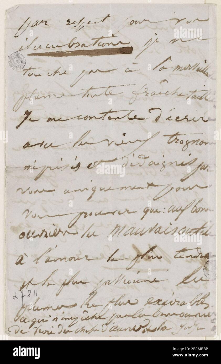 Novembre 3 Martedì alle 5:00? [1846] Foto Stock