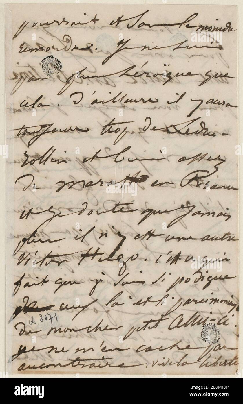 Aprile 22 7 mattina Sabato mattina? [1848] Foto Stock