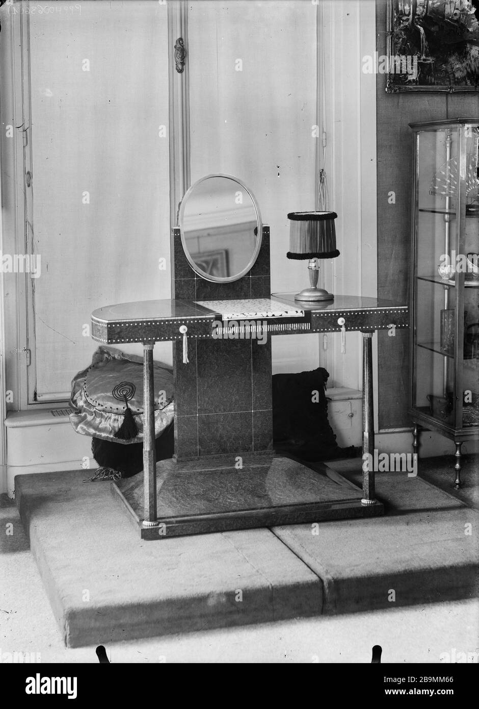 Mobili. Anonyme. Mobilier. Négatif à l'iodo-bromure d'argent sur Plaque de verre. 1900-1930. Musée des Beaux-Arts de la Ville de Paris, Petit Palais. Foto Stock