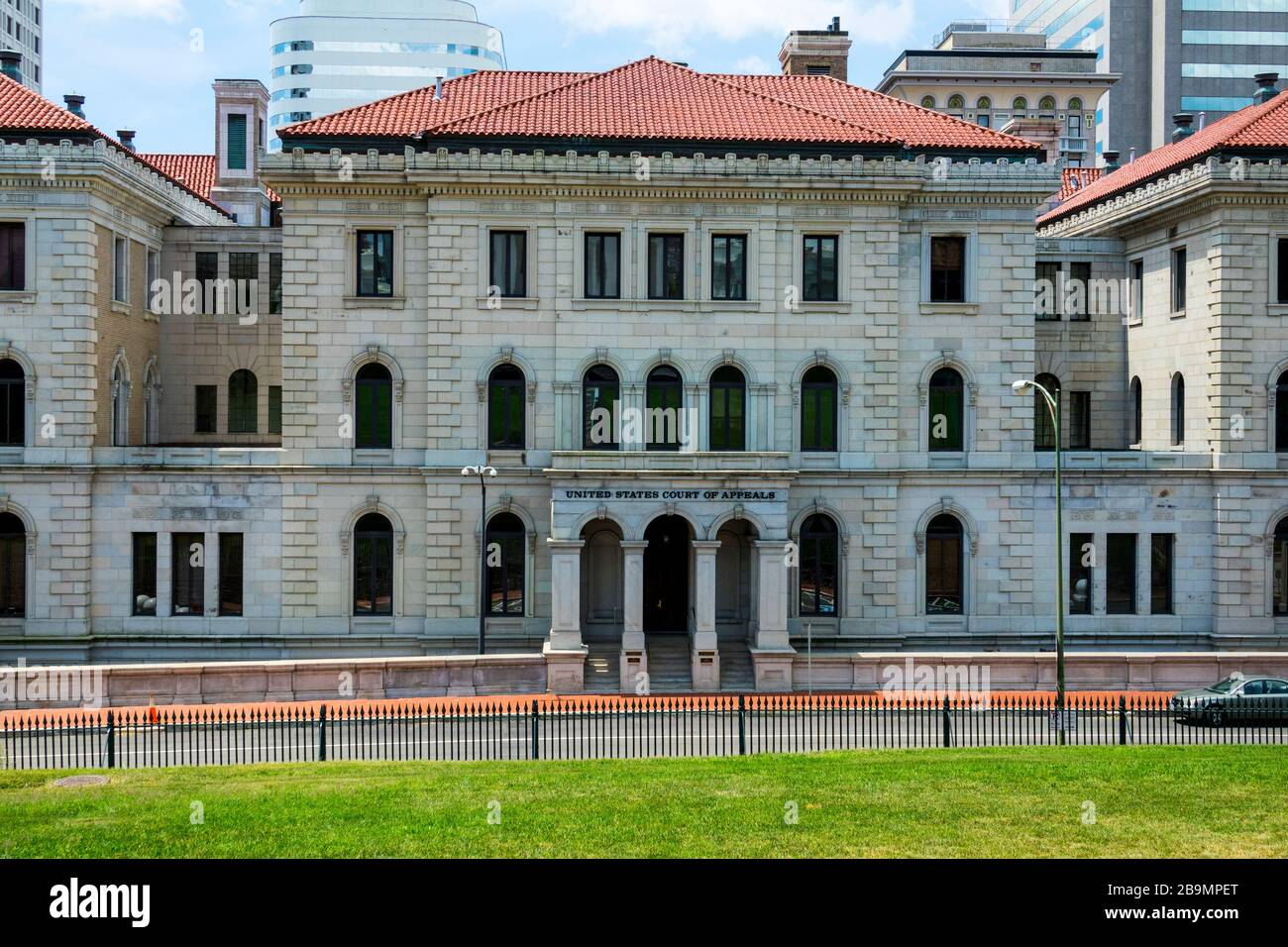 La Corte di appello dello Stato Unito a Richmond Virginia, capitale del governo del commonwealth della virginia Foto Stock