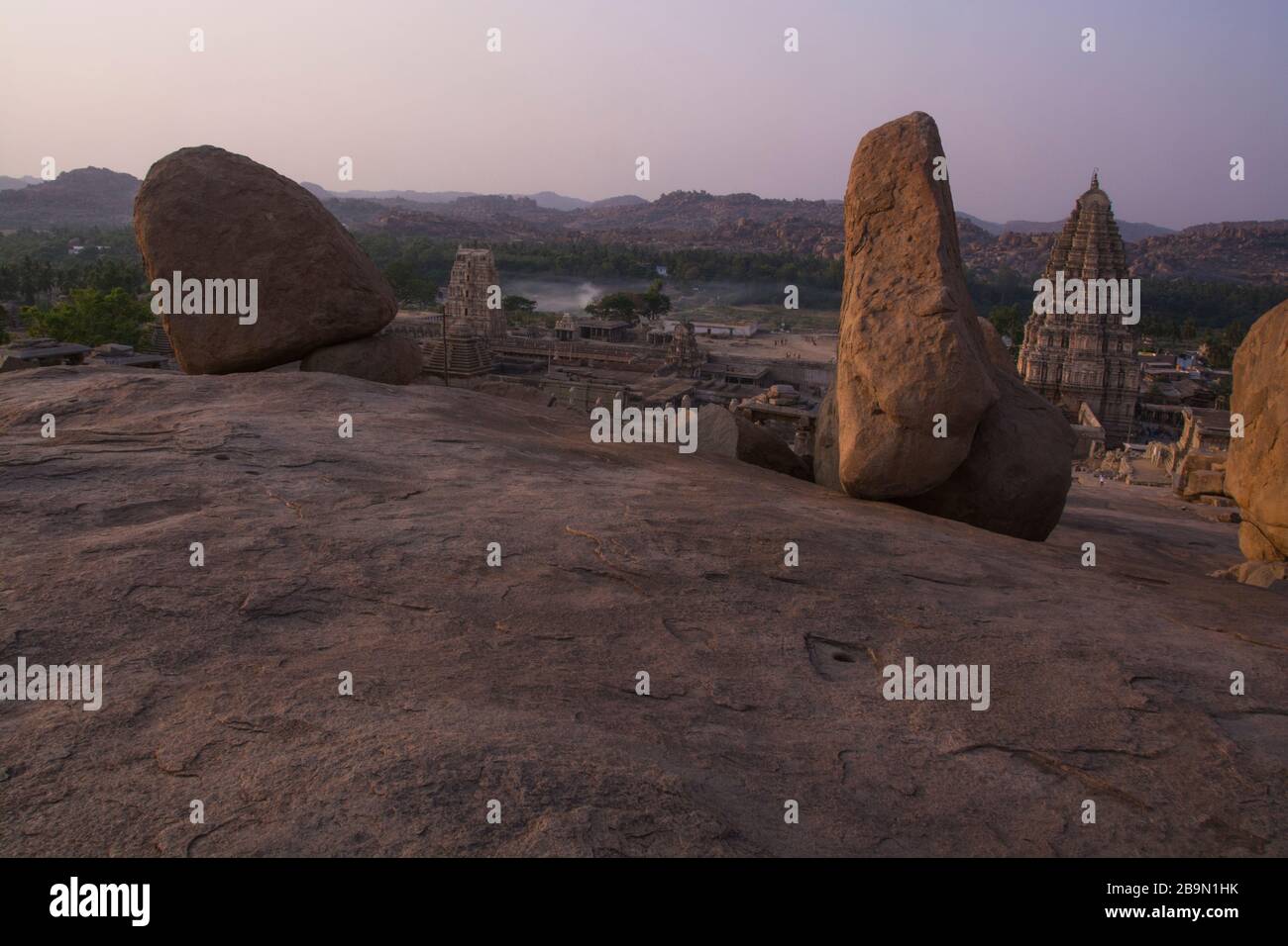 a hampi karnataka Foto Stock