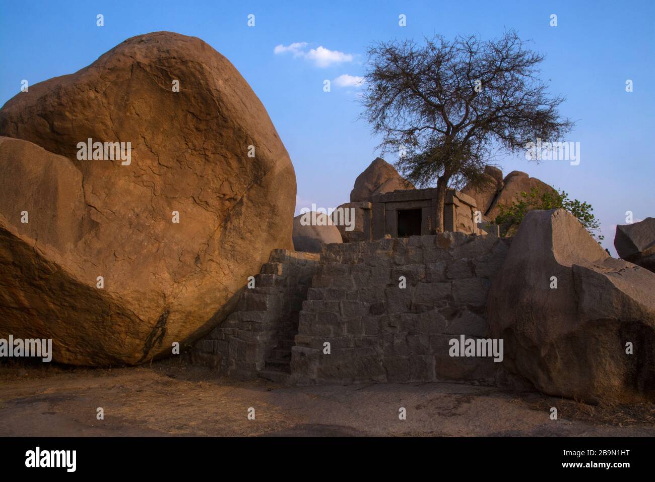 a hampi karnataka india Foto Stock