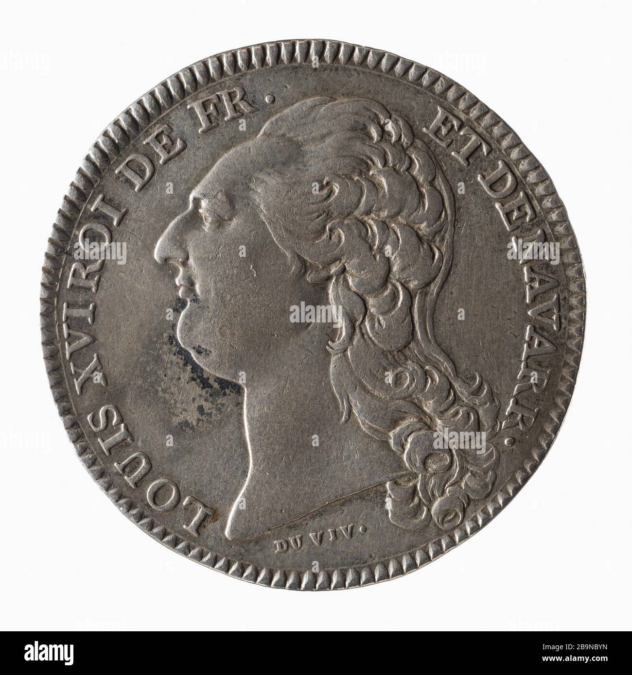 Token della Royal Agricultural Society, 1789 'Jeton de la Société royale d'Agriculture, 1789'. 1789-1789. Parigi, musée Carnavalet. Foto Stock