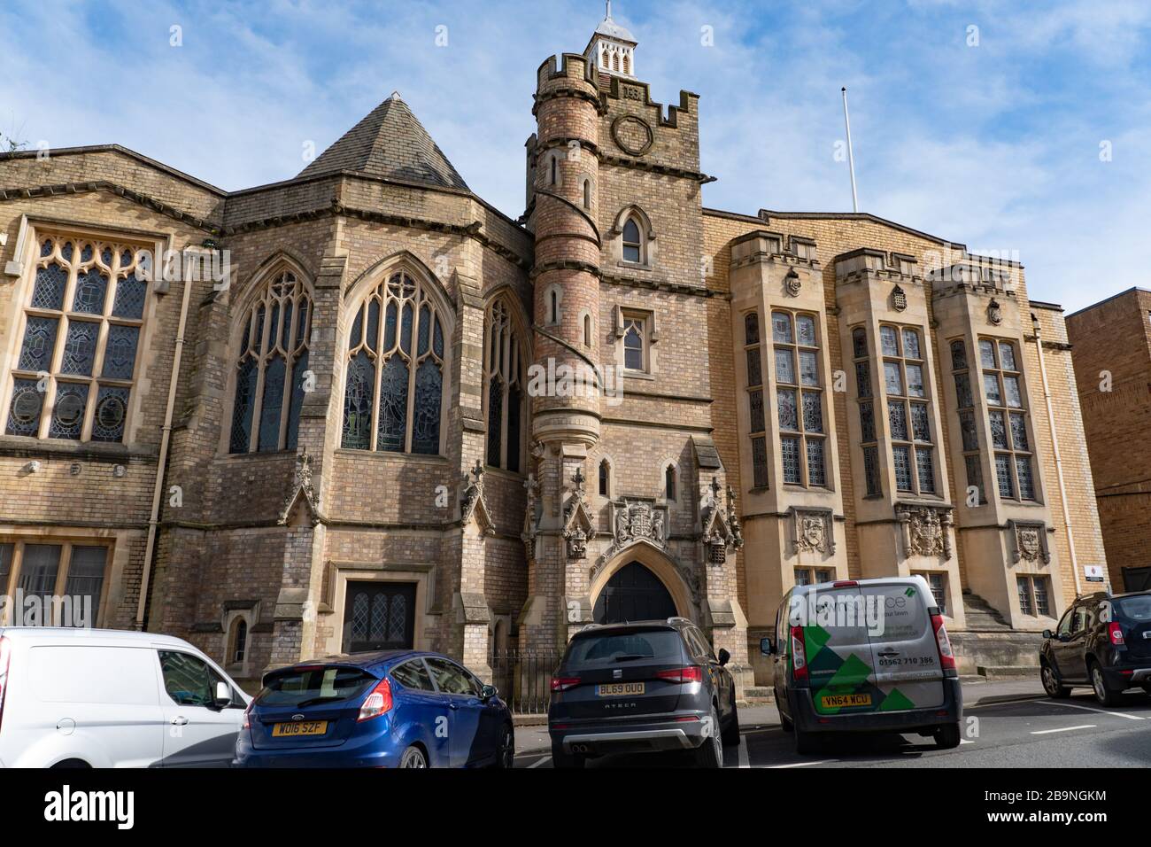 King Edwards College, Stourbridge, West Midlands Foto Stock