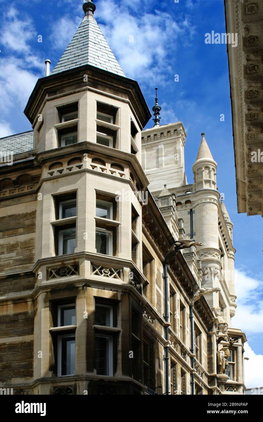 Cambrdige City Senate House Passage, Regno Unito Foto Stock