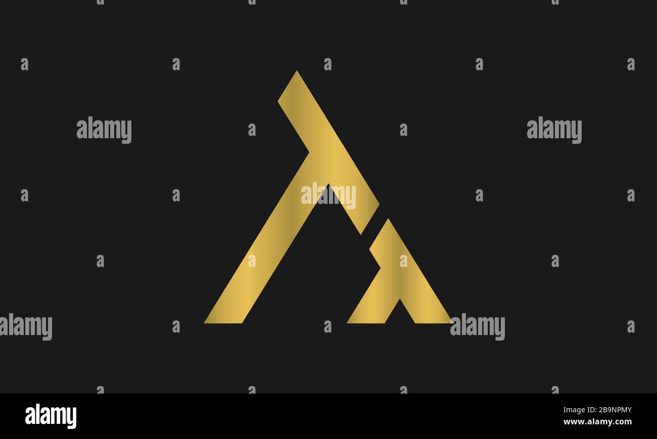 TT Letter Logo Design con la moderna e creativa tipografia trendy e il logo triangolare. Illustrazione Vettoriale