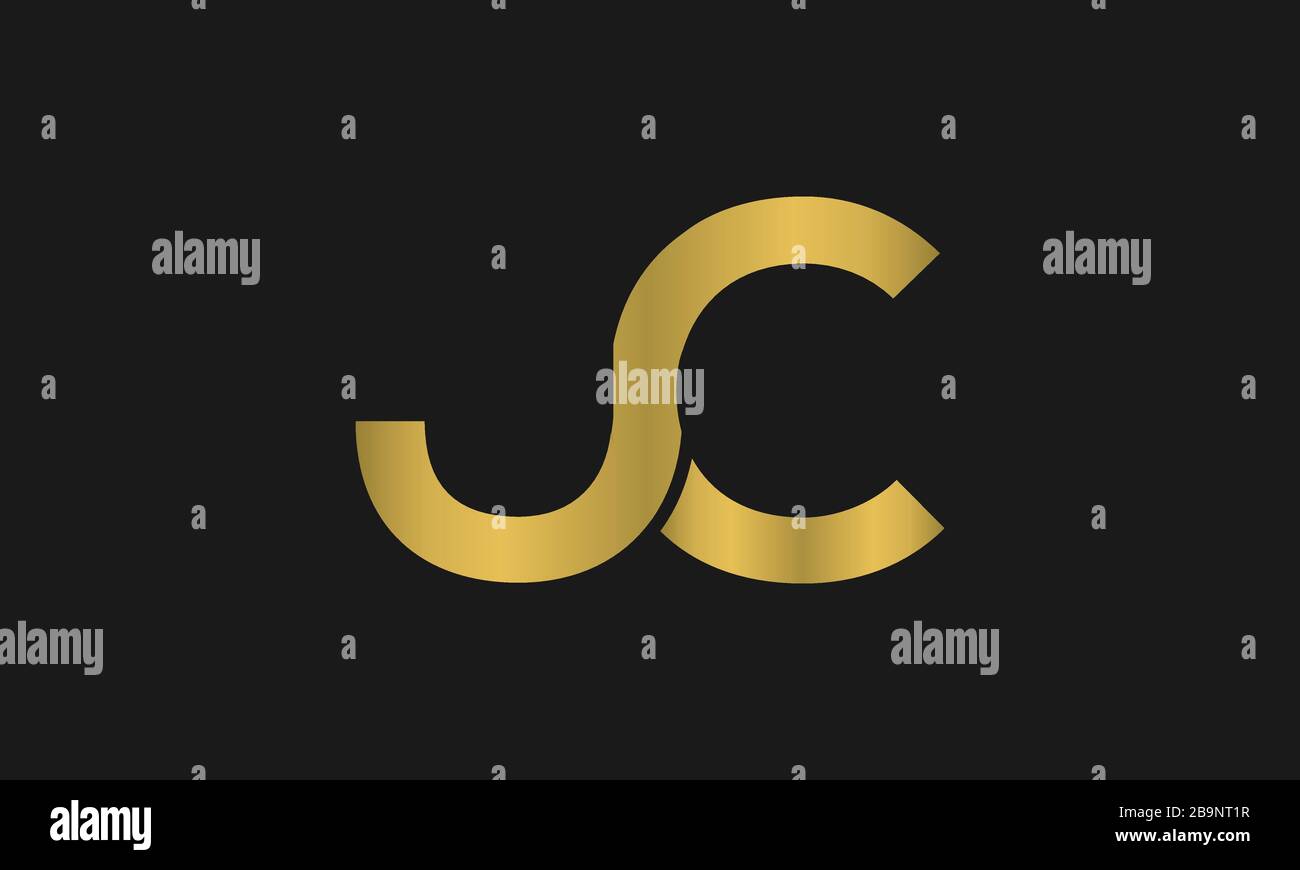 S , C , CS , SC lettera logo design con la tipografia moderna creativa e astratto monogramma logo Illustrazione Vettoriale