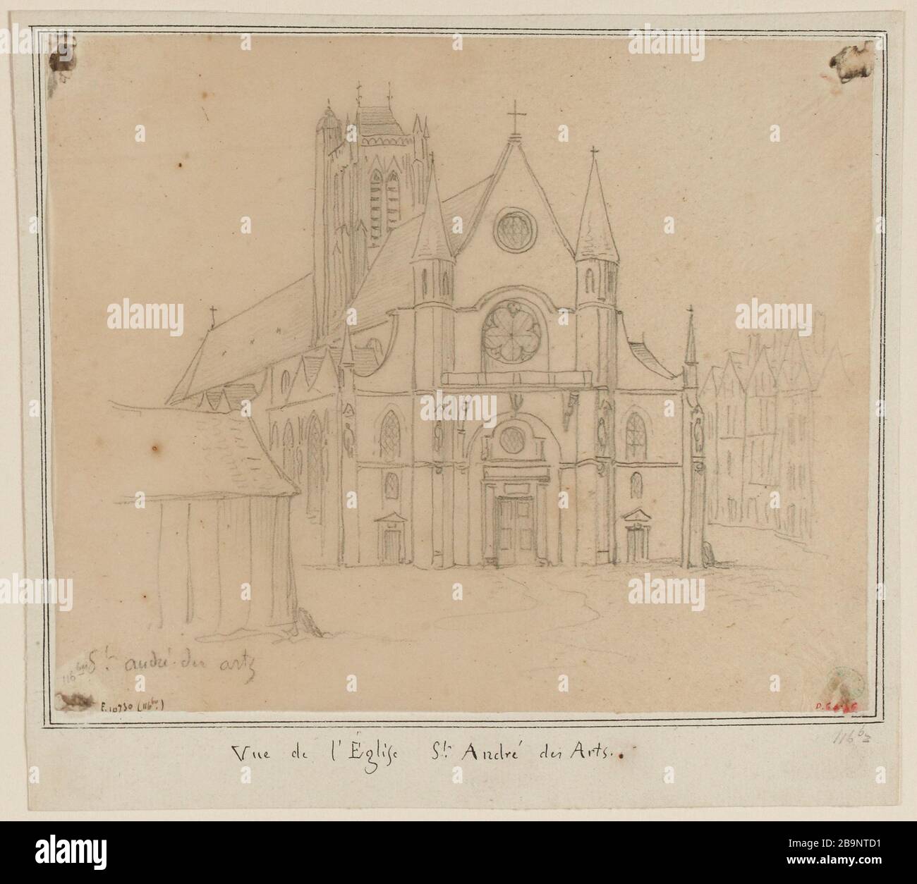 Il Saint-André-des-Arts Foto Stock