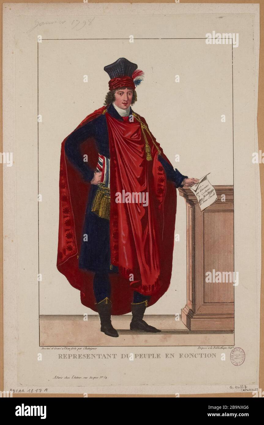 Rappresentante delle persone in carica. Foto Stock