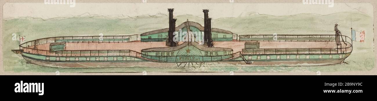 Stella n. 1 e n. 2 Foto Stock