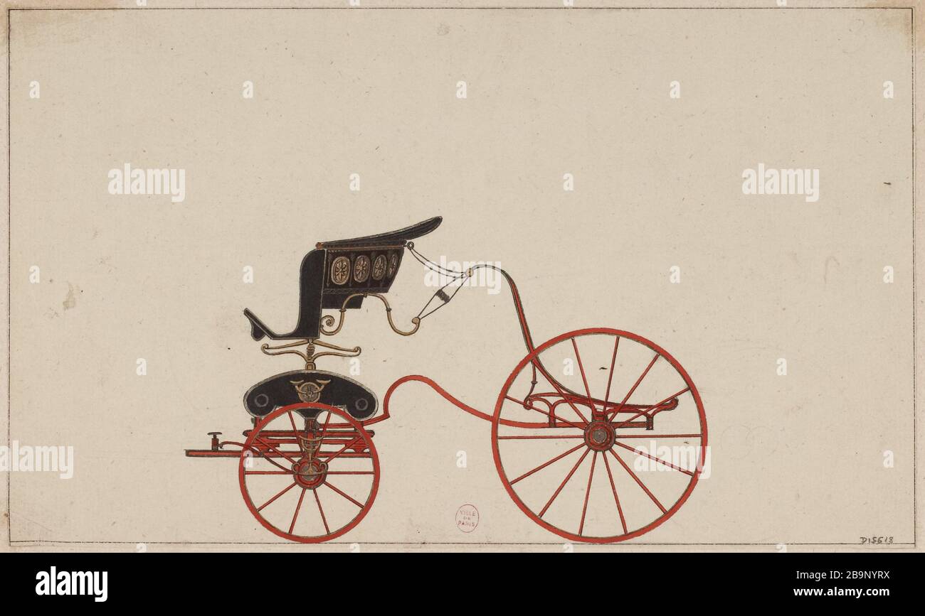 33 / Phaëton Rich / Auto equitazione (T.1) Foto Stock