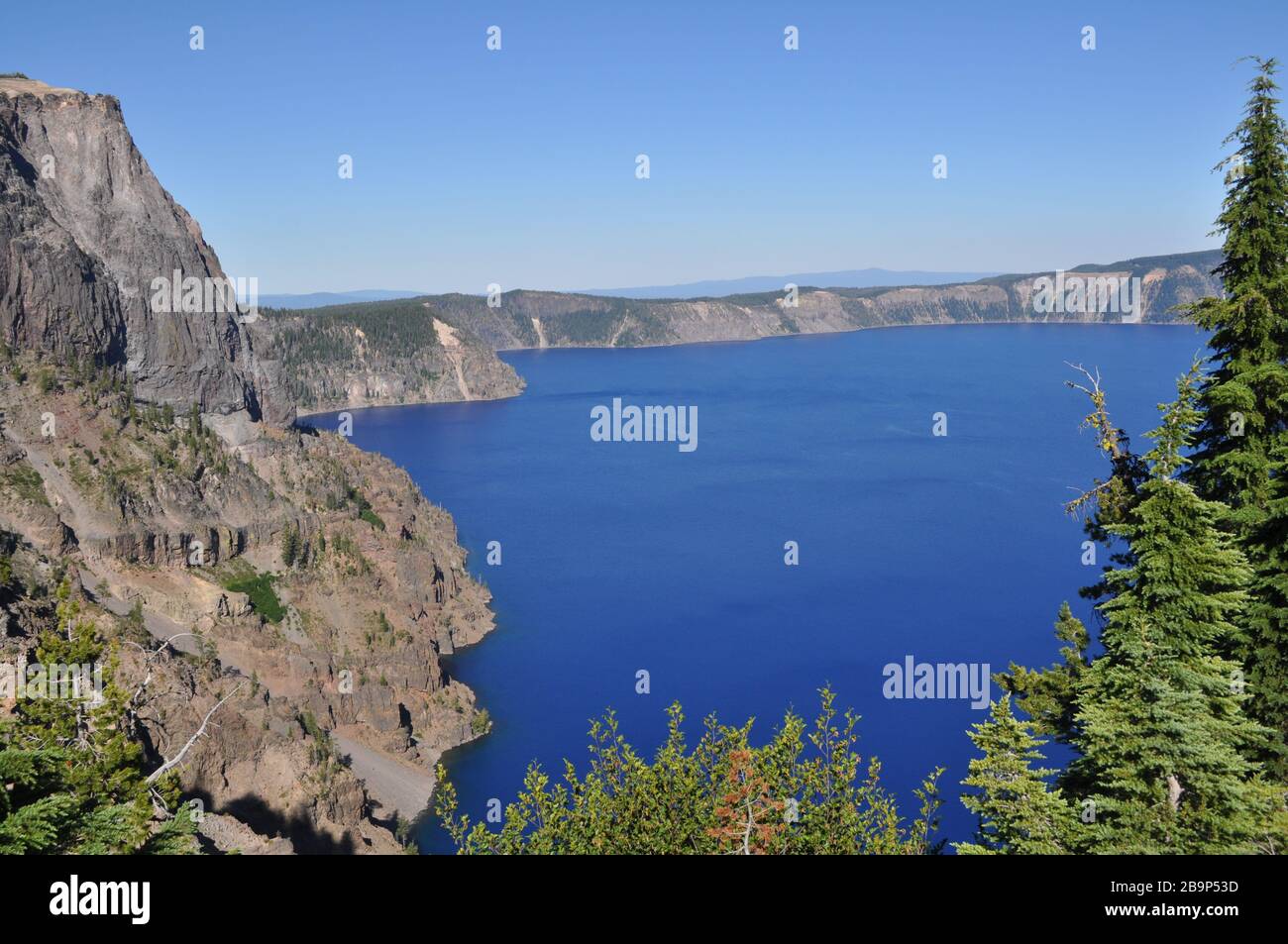 Parco nazionale di Crater Lake Foto Stock