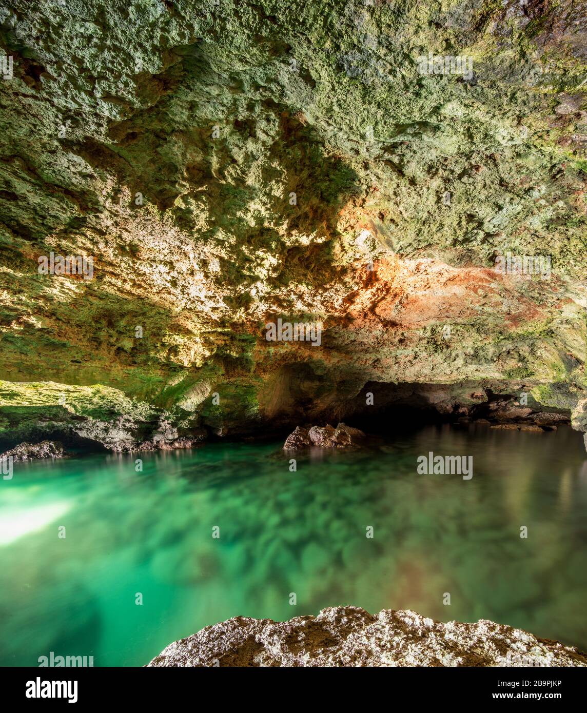 La Grotta del Grande Sigillo vicino a Tyulenovo, Bulgaria, Europa Foto Stock