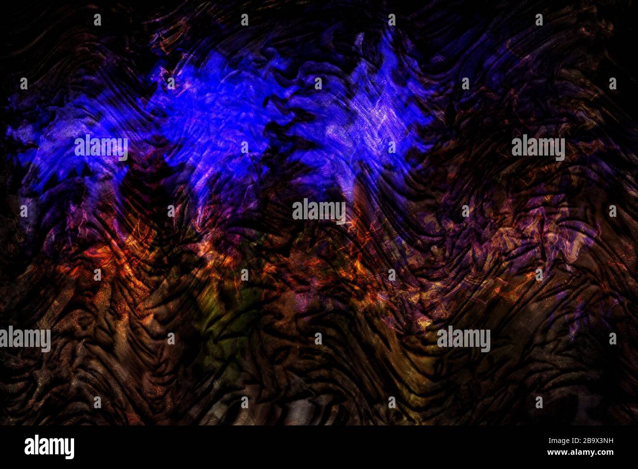 Concetto astratto : emozione viola Foto Stock