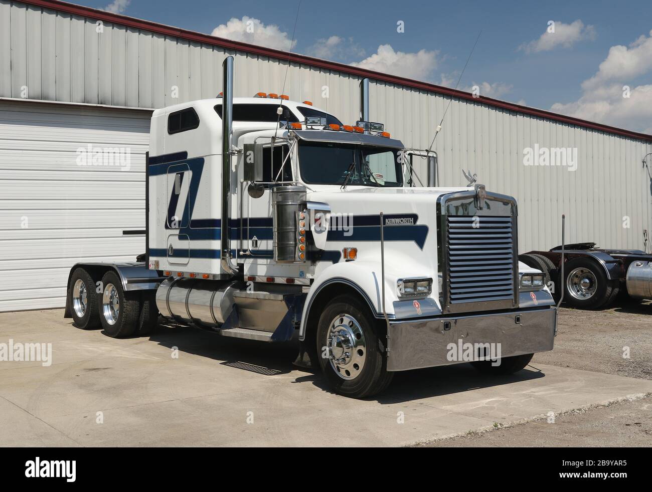 Camion- 1994 Kenworth W900L camion. Howard Trucking Show, Fairborn, Ohio, Stati Uniti. Foto Stock