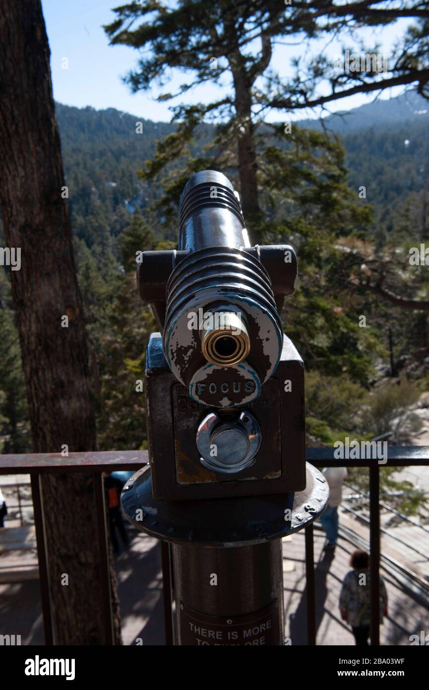 Palm Springs Aerial Tramway Foto Stock