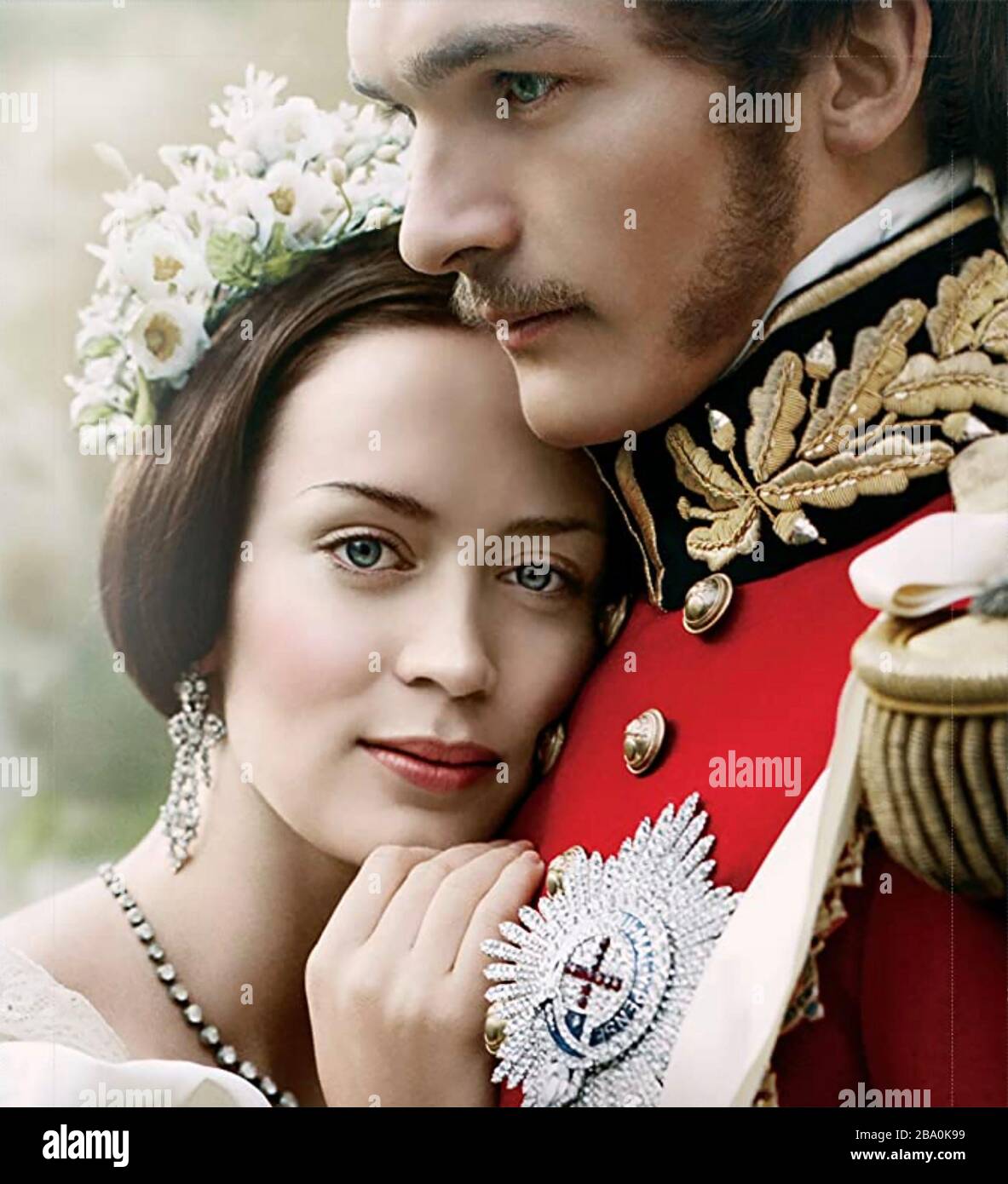 LA GIOVANE VICTORIA 2009 GK Films produzione con Emily Blunt e Rupert Friend Foto Stock