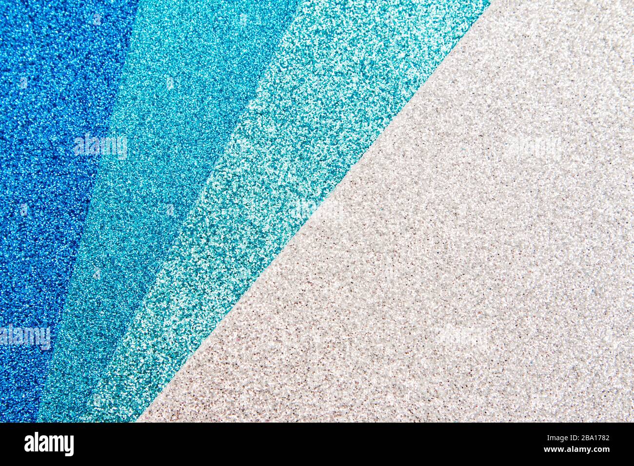 Glitter sfondo astratto con sfumature di colori di base e le loro sfumature Foto Stock