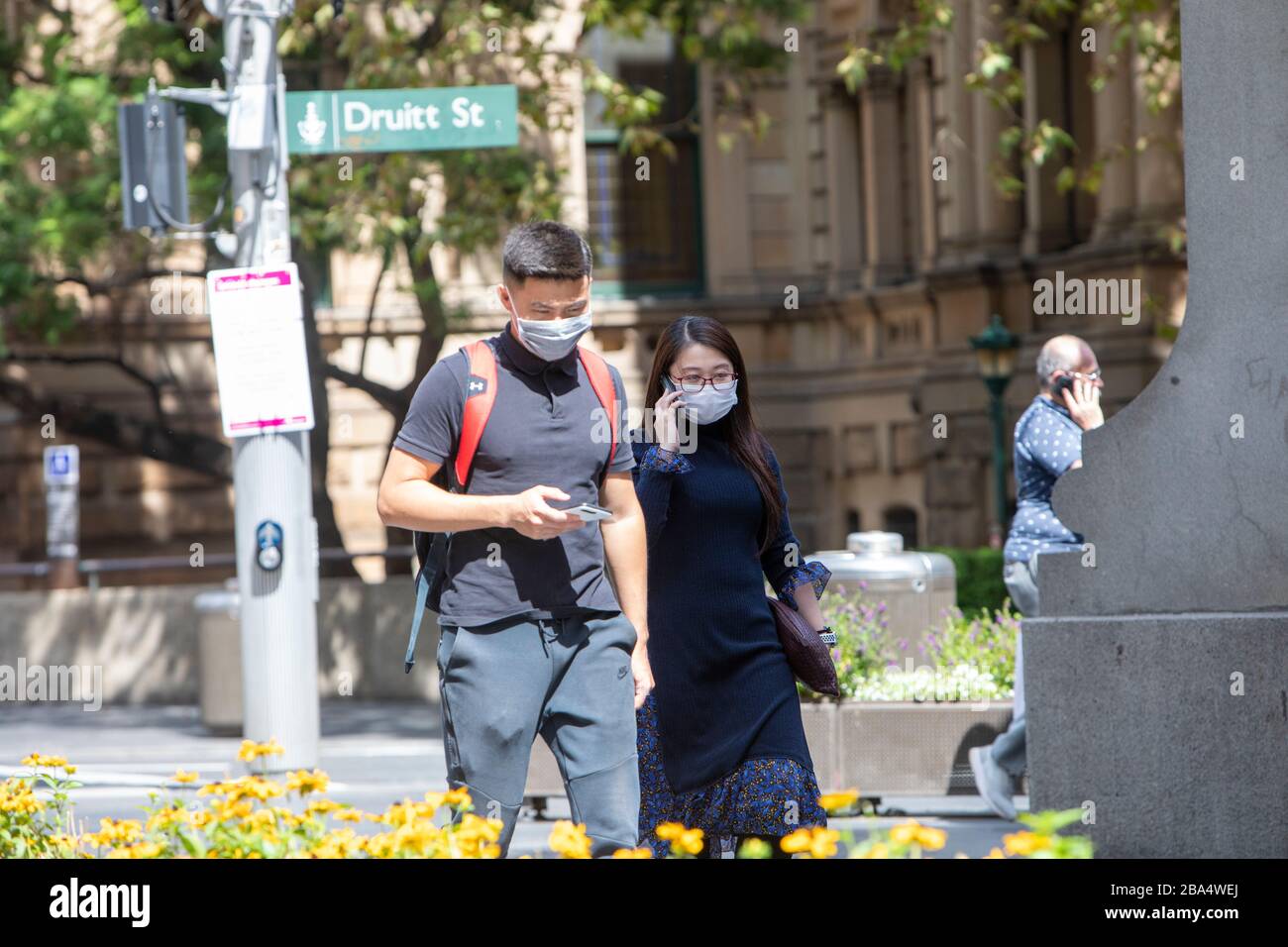 Coronavirus Sydney Foto Stock