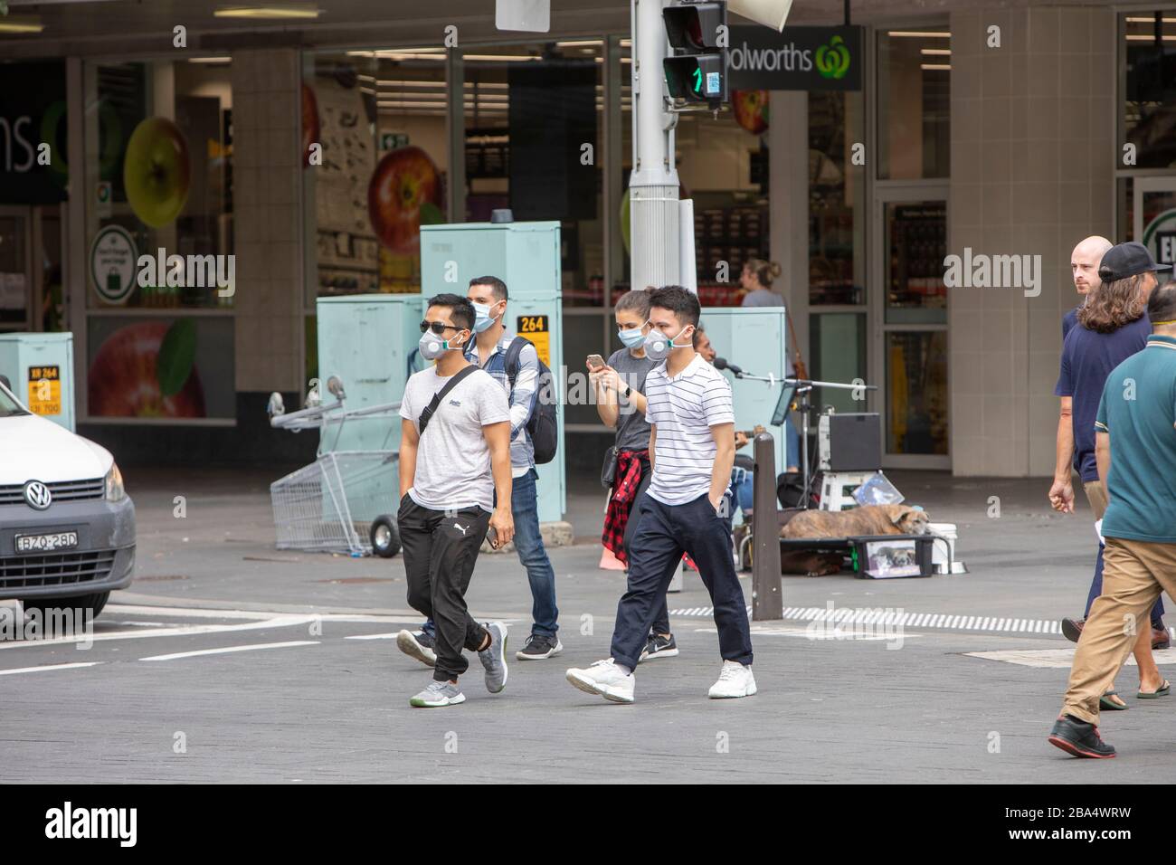 Coronavirus Sydney Foto Stock