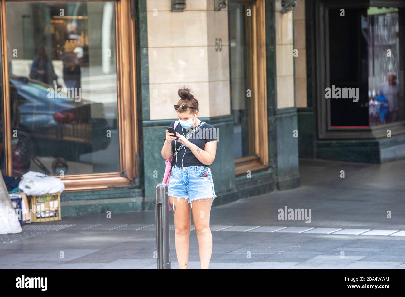 Coronavirus Sydney Foto Stock