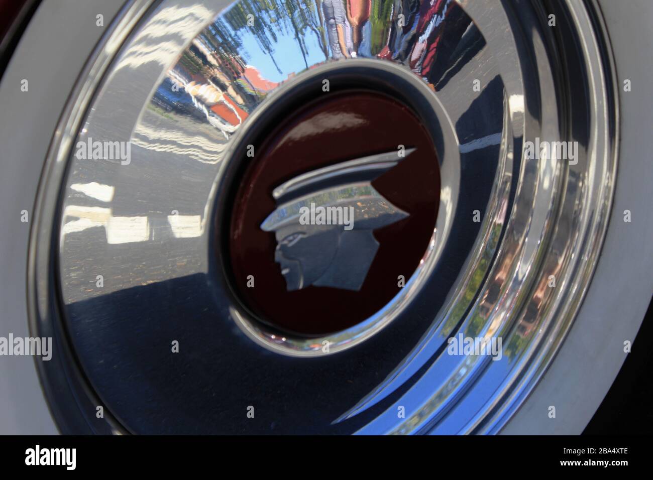 Auto classica al salone Fairfax ca Foto Stock