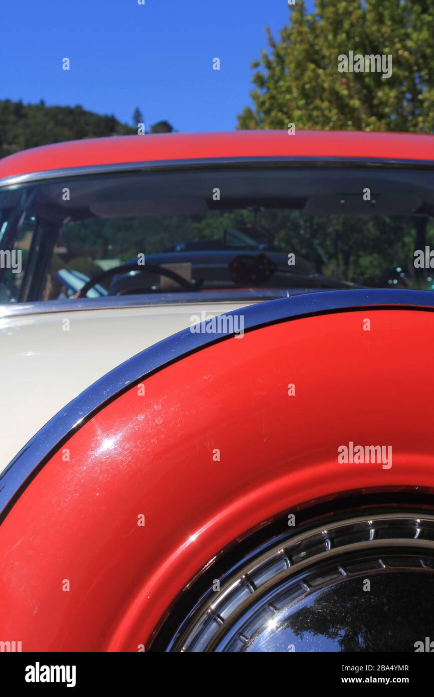 Auto classica al salone Fairfax ca Foto Stock