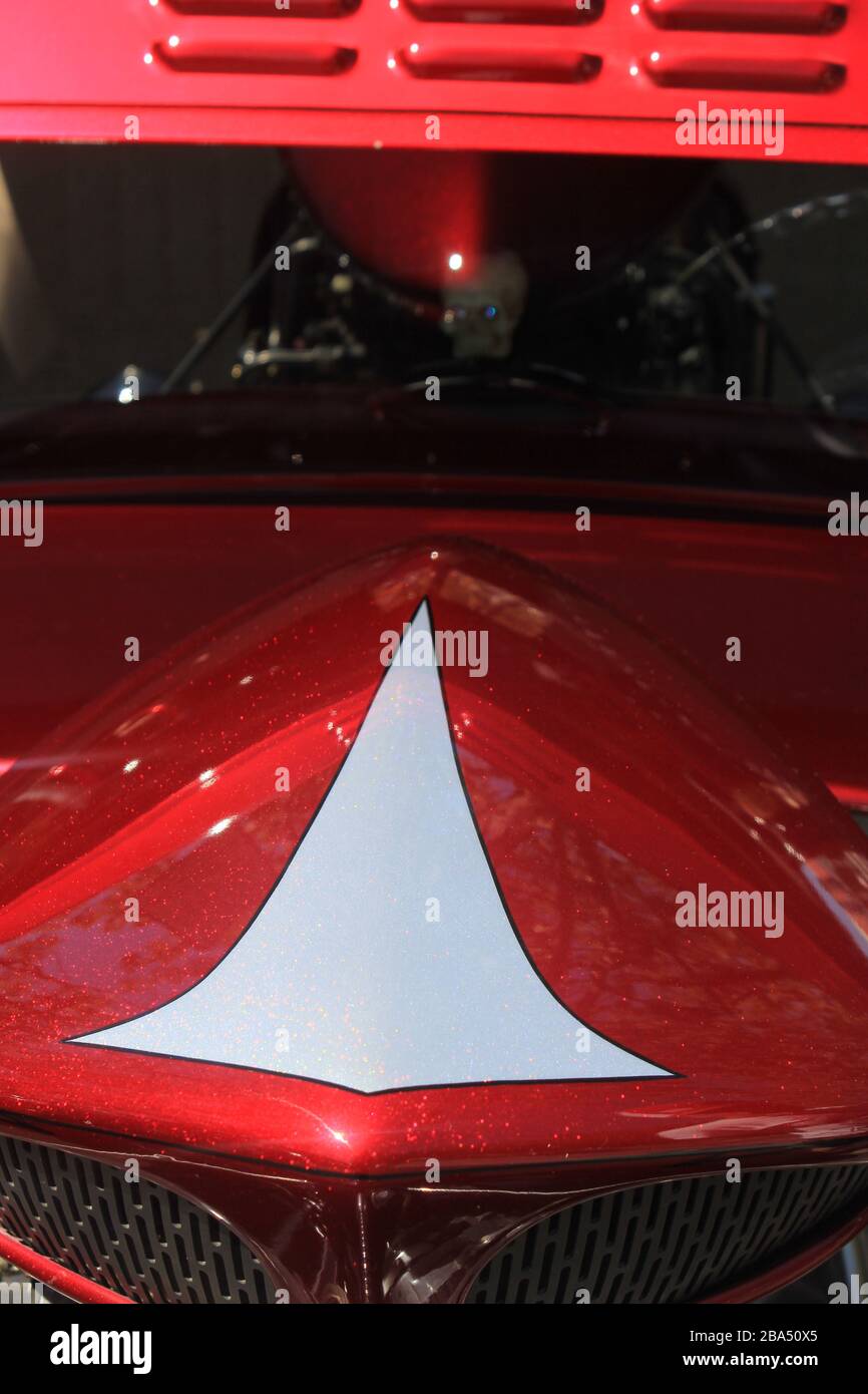 Auto classica al salone Fairfax ca Foto Stock