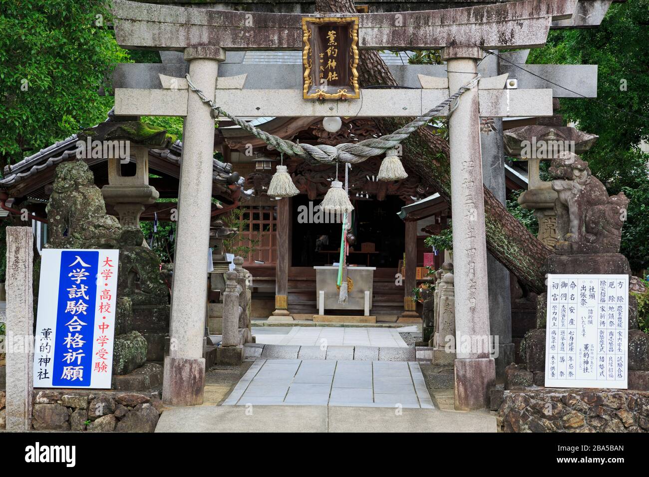 Santuario di Kunteki, Città di Kochi, Isola di Shikoku, Giappone, Asia Foto Stock